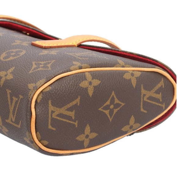 LOUIS VUITTON Authentic Brown Monogram Canvas Bag - Picture 7 of 10